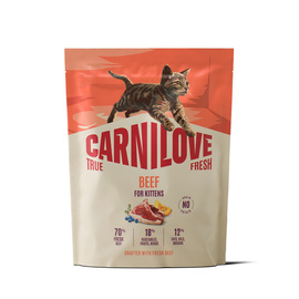 Carnilove Cat True Fresh Karma sucha dla kociąt kotów Wołowina 400 g
