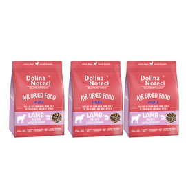 Dolina Noteci Superfood MINI danie z jagnięciny z krewetkami karma suszona dla psa zestaw 3 x 1 kg