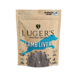 Luger's Natural Treats Przysmak gryzak dla psa wątroba jagnięca 150 g