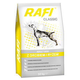 Sucha karma dla psa Rafi Classic z drobiem i ryżem worek 10 kg