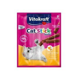 Vitakraft Stick Mini Przysmak dla kota Drób z Wątrobą 3 szt.