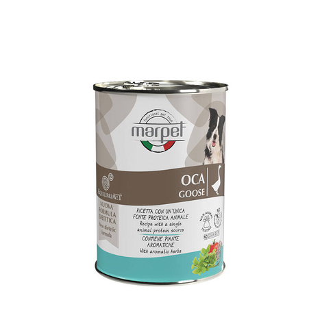 MARPET mokra karma dla psa AEQUILIBRIAVET monobiałkowa gęś 400 g