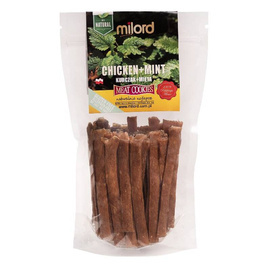 Milord Przysmak dla psa kurczak z miętą paski 70 g