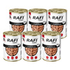 Mokra karma dla psa Rafi Classic z wołowiną zestaw 6 x 1240 g