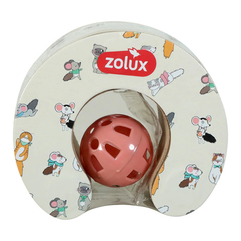Zolux Chatouille Drapak składany 4w1 z piłką i kocimiętką innowacyjna zabawka dla kota 20 cm