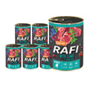 Mokra karma dla psa junior Rafi z jagnięciną zestaw 24 x 400 g