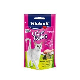 Vitakraft Cat Yums Przysmak dla kota z kurczakiem i trawą 40 g