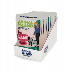 Animal Island Everyday Karma mokra dla psa pasztet z dziczyzną 10 x 150 g