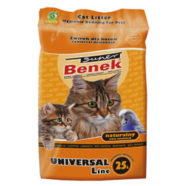 Super Benek Active Certech Żwirek dla kota Uniwersalny Naturalny 25 l
