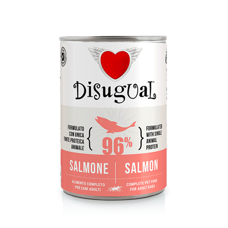 Disugual Monobiałkowa Karma mokra dla psa Łosoś 400 g