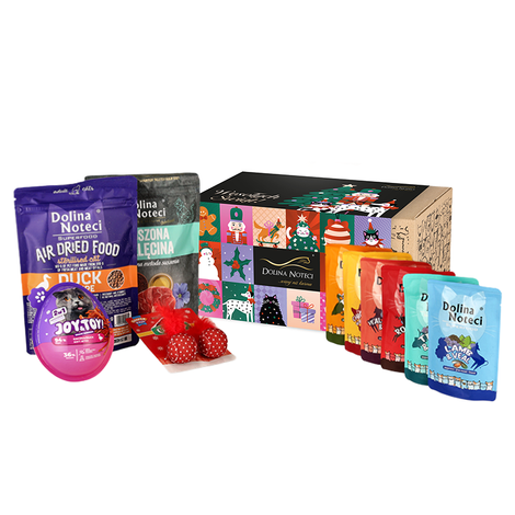 Zestaw prezentowy BOX świąteczny dla kota I Superfood Mix