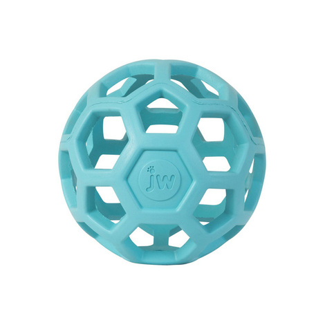 JW Pet Hol-ee Roller Piłka ażurowa zabawka dla psa błękitna small 8,7 cm