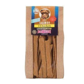 Milord Meat Cookies Naturalne ciastka łosoś i kurczak 80 g