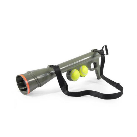 Camon Bazuka wyrzutnia z 2 piłkami zabawka dla psa