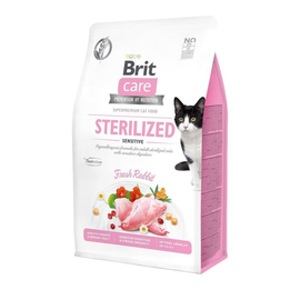 Sucha karma dla kota Brit Care Cat Grain-Free Sterilized Sensitive  400 g
