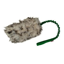 BUBA Zabawka szarpak dla psa z owczej skóry z amortyzatorem 100 cm