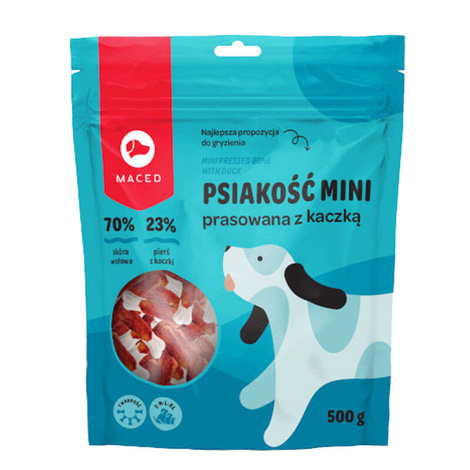 Maced Psiakość prasowana z kaczką przysmak dla psa 500 g