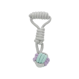 Trixie Zabawka dla psa Junior Piłka sznurowa z uchwytem 6 cm/23 cm