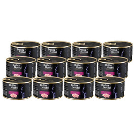 Mokra karma dla kota bogata w indyka Dolina Noteci Premium zestaw 12 x 185 g