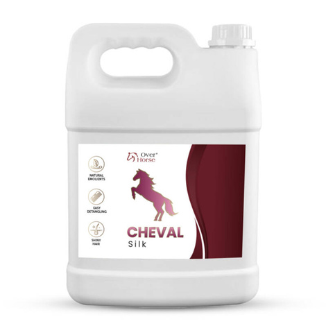 Over Horse Cheval Silk Spray ułatwiający rozczesywanie grzywy i ogona dla koni 5 l