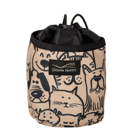 Dolina Noteci Brązowa saszetka na przysmaki bez paska