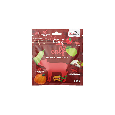 Syta Micha karma sucha dla psa CHEF cielęcina 60 g