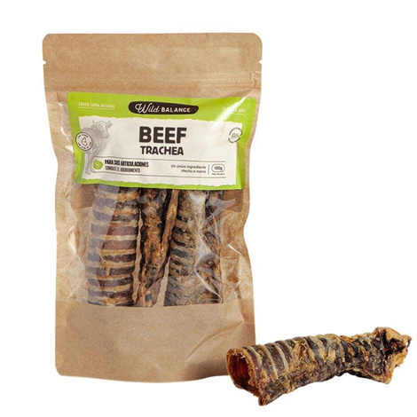 Wild Balance Beef Trachea Przysmak dla psa Tchawice wołowe 15 cm 100 g