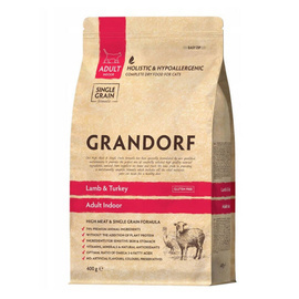 Grandorf Lamb & Turkey Adult Karma sucha dla kota z jagnięciną i indykiem 400 g