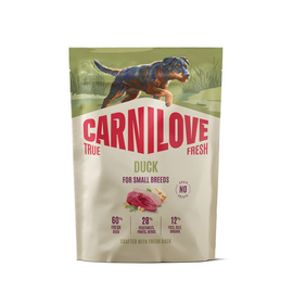 Carnilove True Fresh Dog Adult Karma sucha dla psów małych ras z kaczką 1,5 kg
