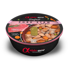 Alpha Spirit Real Food Karma mokra dla psa wieprzowina w sosie 280 g
