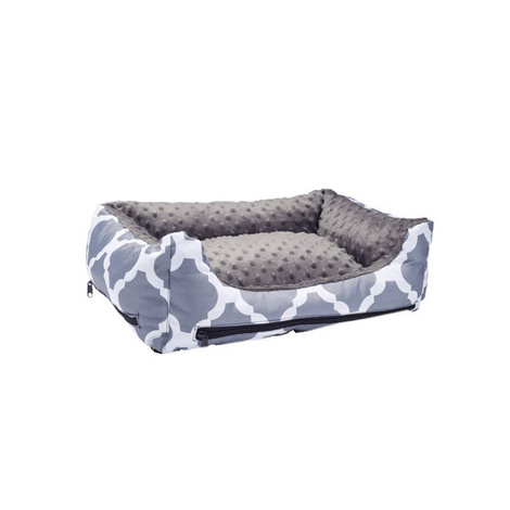 Legowisko BimBay Kanapa Kropka Maroko 2 Szare