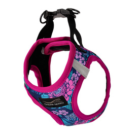 Dolina Noteci Szelki bezuciskowe z siatką dla psa Kwiatowy Zakątek S