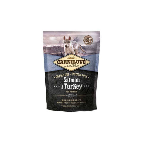 Karma sucha dla psa Carnilove Łosoś i Indyk For Puppies 1,5kg