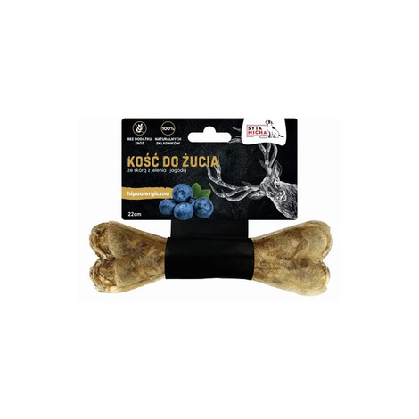 Syta Micha kość do żucia dla psa hipoalergiczna jeleń 22 cm