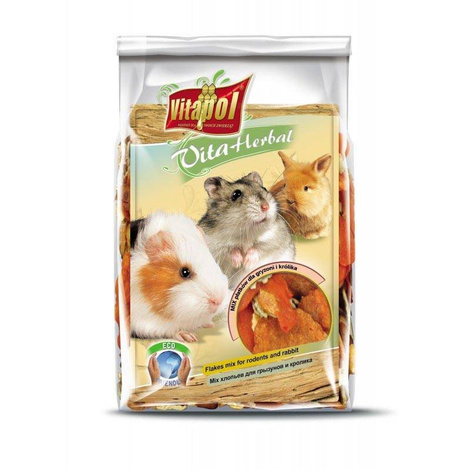 Vitapol Vita Herbal Przysmak dla gryzoni i królików mix płatków 150 g