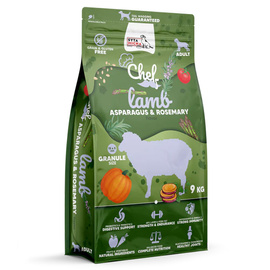 Syta Micha Chef Sucha karma dla psa Jagnięcina, szparagi i rozmaryn 9 kg