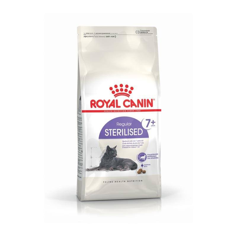 Karma sucha dla kota Royal Canin Sterilised 7+ 400g
