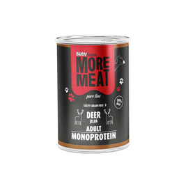 BUBAlicious mokra karma dla psa mono Pure jeleń 400 g 