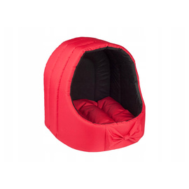 Amiplay Buda owalna legowisko dla psa S Basic czerwona