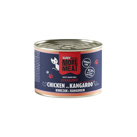 BUBAlicious mokra karma dla kota STERILISED kura kangur 185g