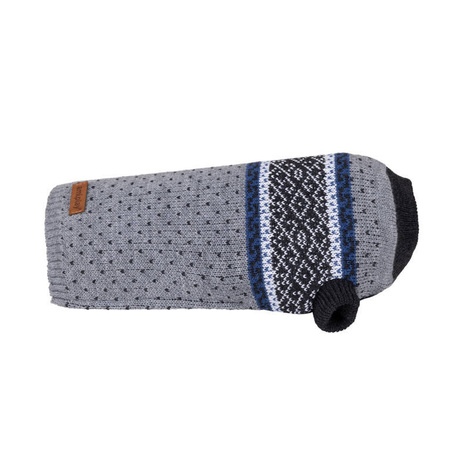 Amiplay Sweterek dla psa Bergen 19 cm szary