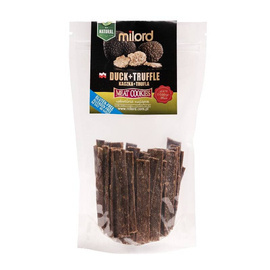 Milord Przysmak dla psa kaczka z truflami paski 70 g