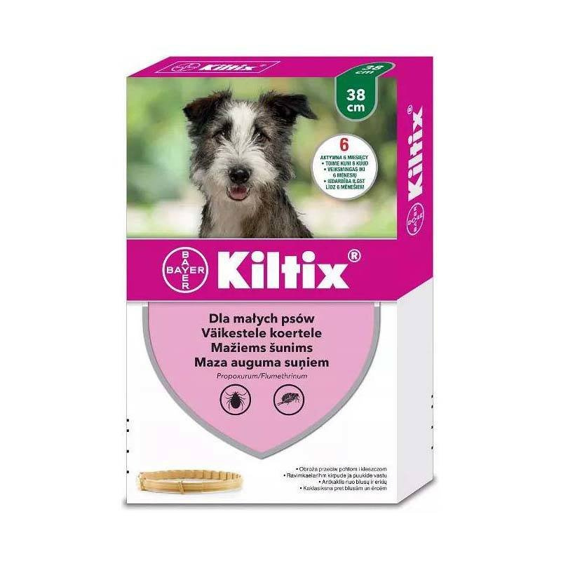 Bayer Kiltix Obroża na kleszcze dla psa 38 cm