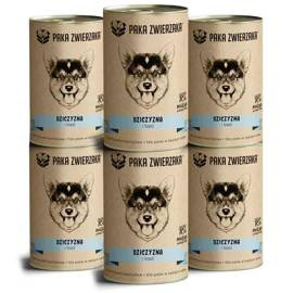 Paka Zwierzaka Karma mokra Dziczyzna i łosoś 6 x 400 g