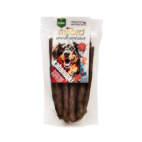Milord Przysmak dla psa Kabanosy z wołowiny 150 g