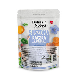 Karma suszona dla psa Dolina Noteci Premium dla dorosłych psów małych ras kaczka z królikiem 150 g