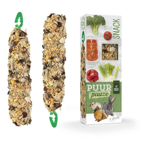 Pokarm dla gryzonia Witte Molen PUUR Kolby z brokułem 110 g