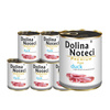 Karma mokra dla psa alergika Dolina Noteci Premium Pure bogata w kaczkę zestaw 6 x 800 g 