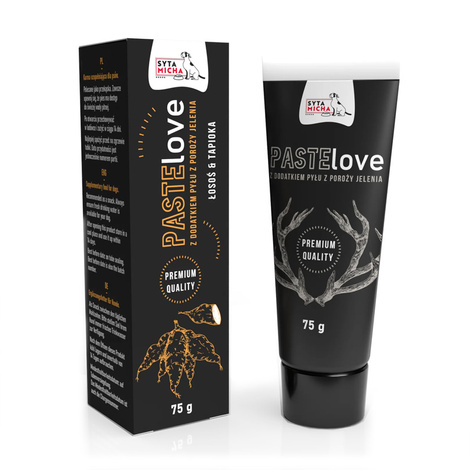 Syta Micha PasteLOVE mięsna pasta dla psa Łosoś z tapioką 75 g