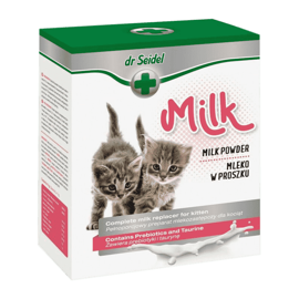 Mleko zastępcze dla kociąt Dr Seidel z butelką 200 g